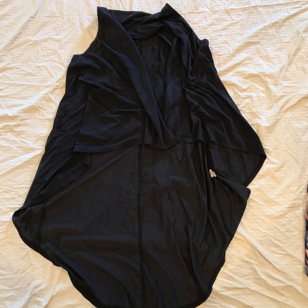 Black velvet coverup